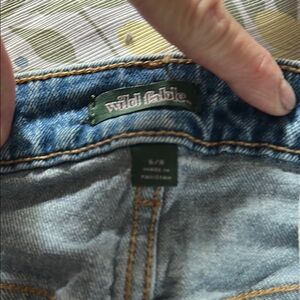 Wild Fable Blue Denim Jeans Shorts Classic Style